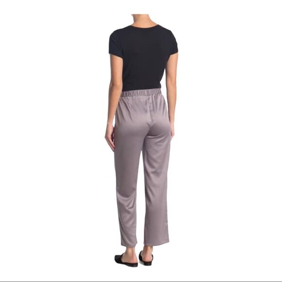 Eileen Fisher Pull-On Straight Leg Polyester Pant - Picture 2 of 5